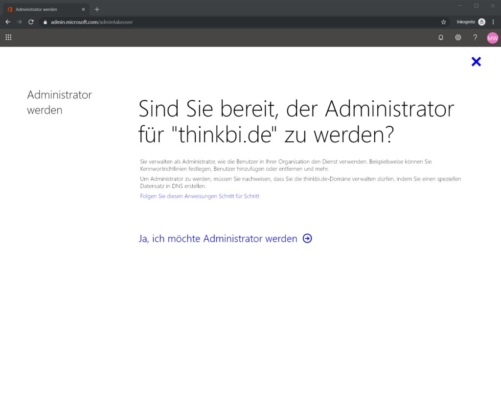Sind Sie bereit, der Administrator zu werden?