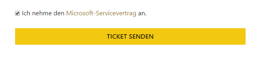 Power BI Supportticket erstellen