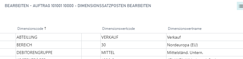 Business Central Dimensionssatzposten für Power BI aufbereiten