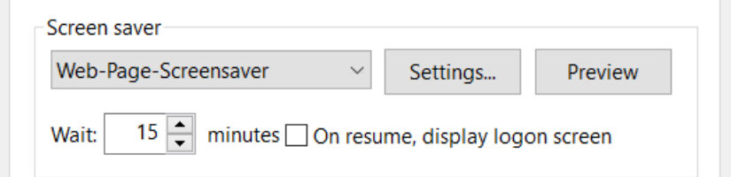 Power BI reports as Screensavers