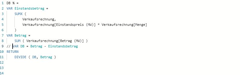 Kommentar entfernen