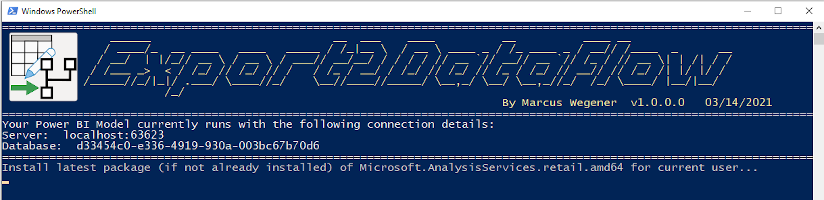 Export Power BI Desktop Data Preparation to Dataflow