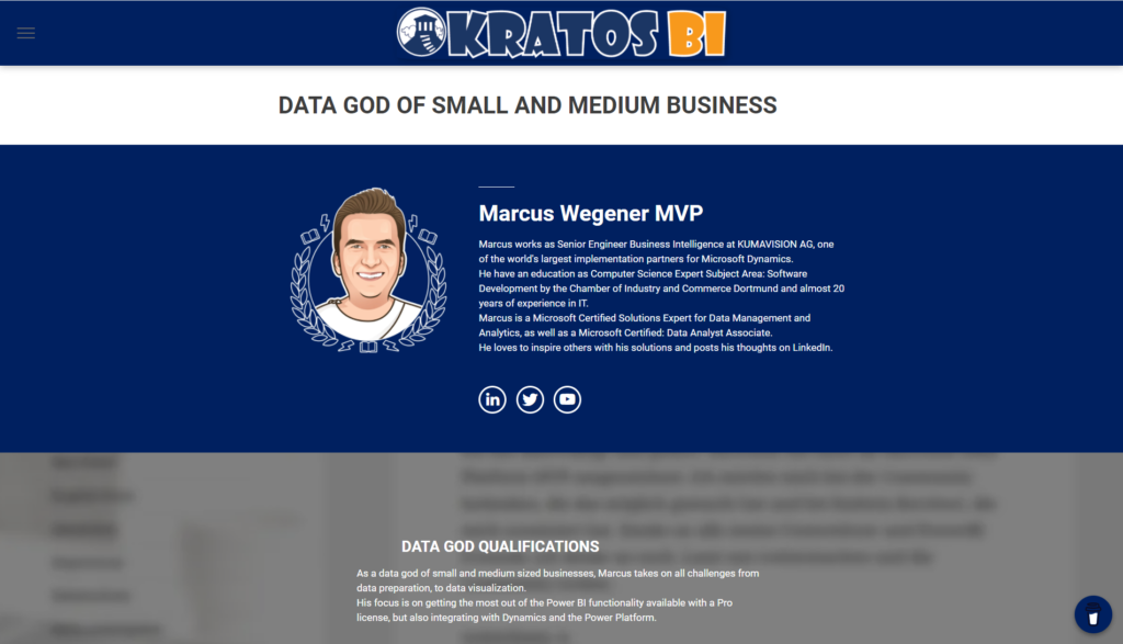 Data God of Smal and Medium Business
