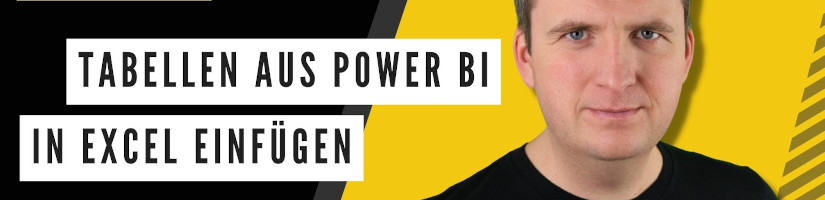 Tabellen aus Power BI in Excel einfügen