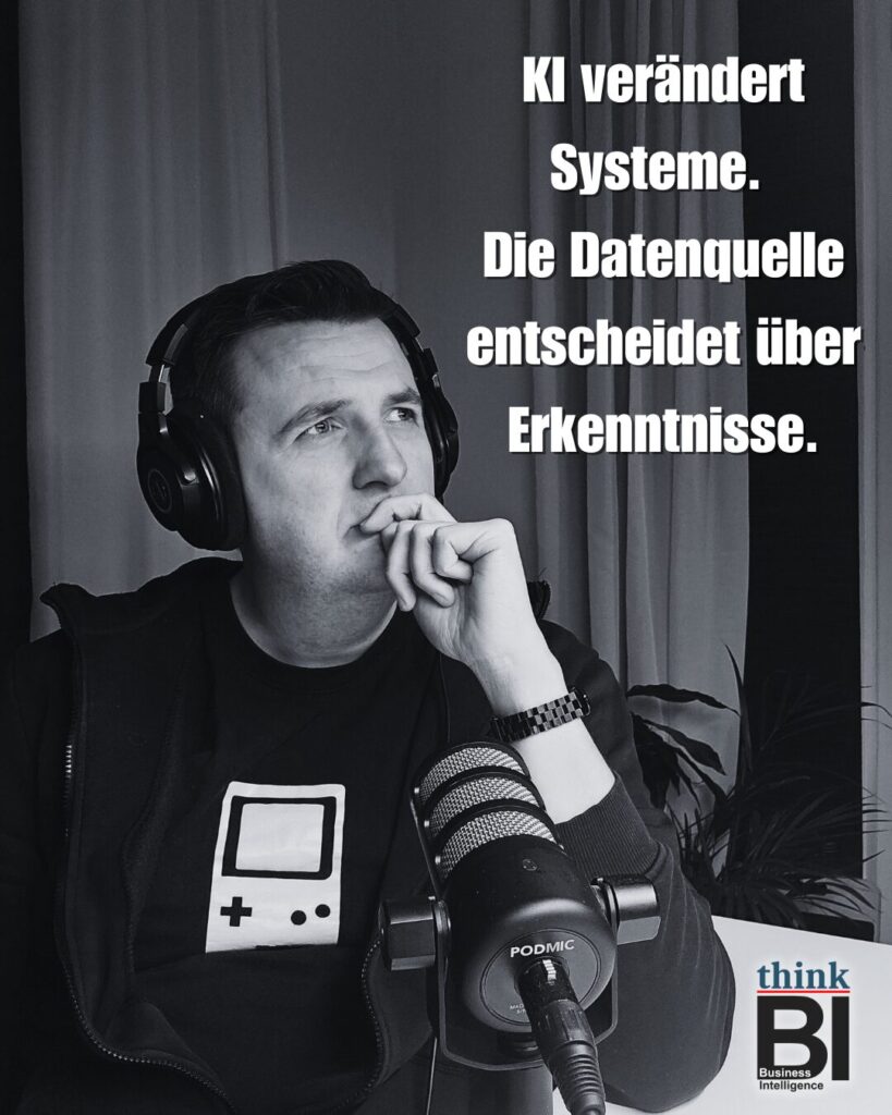 KI verändert Systeme. Die Datenquelle entscheidet über Erkenntnisse.