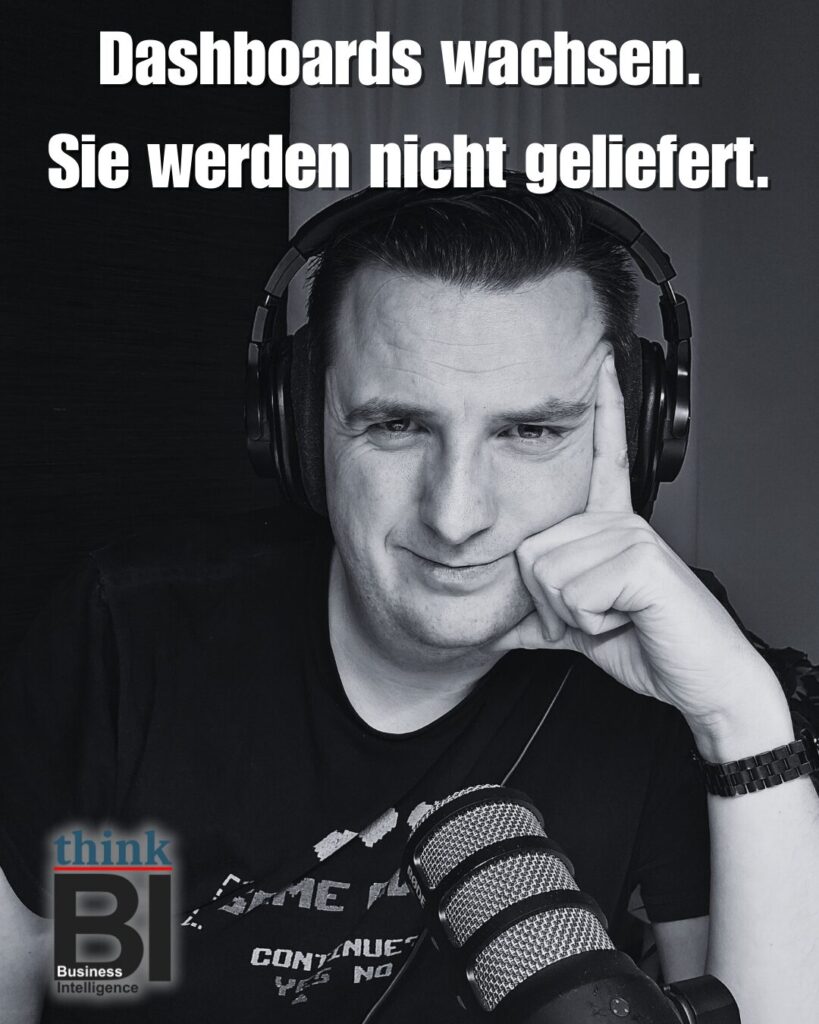 Dashboards wachsen. Sie werden nicht geliefert.