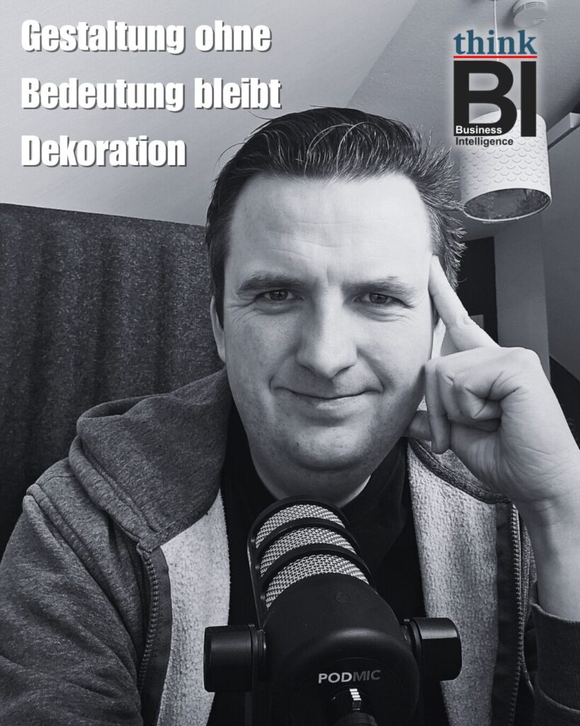 Gestaltung ohne Bedeutung bleibt Dekoration