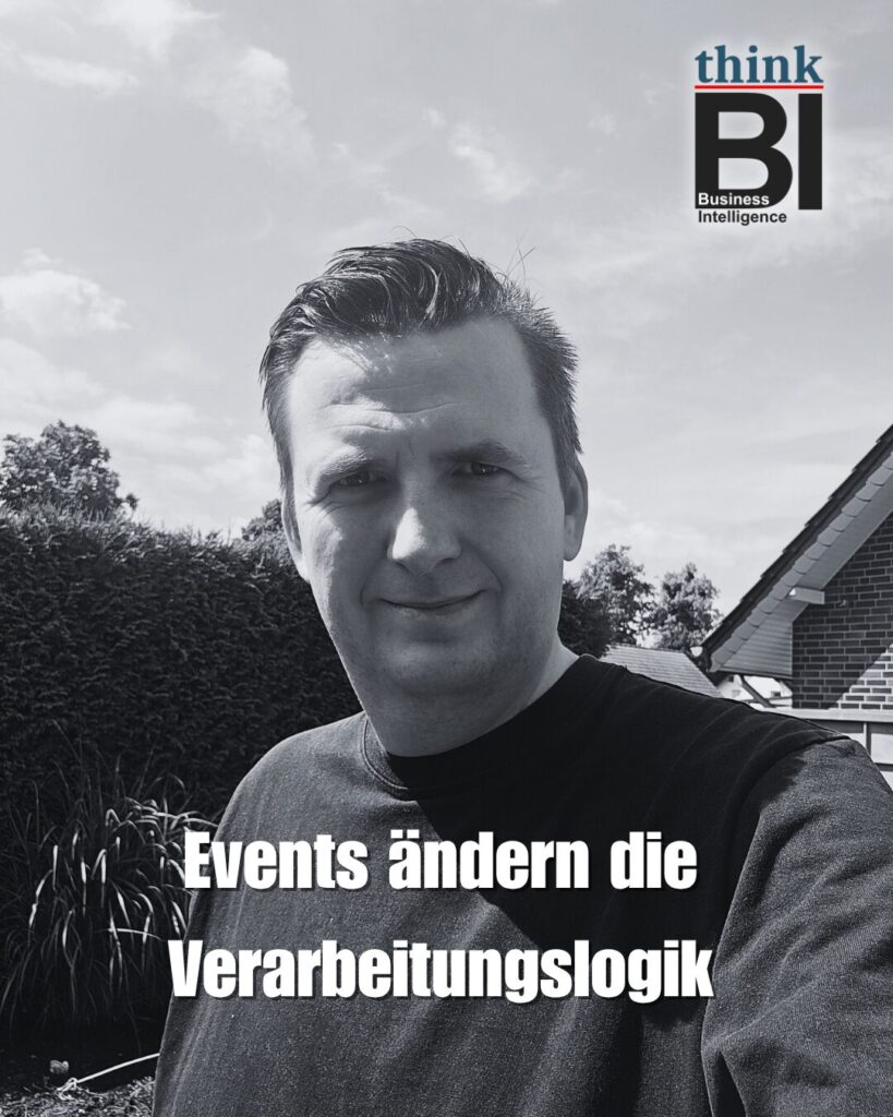 Events ändern die Verarbeitungslogik
